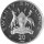 Uganda 20 Shillings 1969 - Papstbesuch - Silber