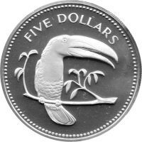 Belize Kursmünzensatz 1974 - PP