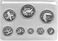 Belize Kursmünzensatz 1974 - PP