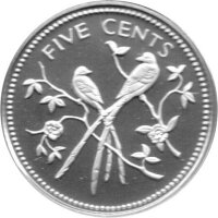 Belize Kursmünzensatz 1974 - PP