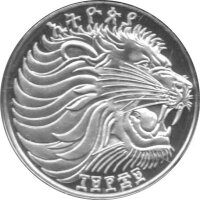 Äthiopien Kursmünzensatz 1977
