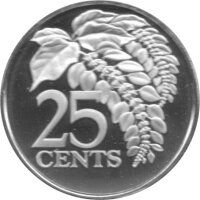Trinidad and Tobago Kursmünzensatz 1975 - PP