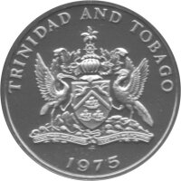 Trinidad and Tobago Kursmünzensatz 1975 - PP