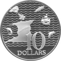 Trinidad and Tobago Kursmünzensatz 1975 - PP