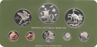 Trinidad and Tobago Kursmünzensatz 1975 - PP