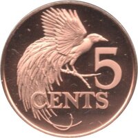 Trinidad and Tobago Kursmünzensatz 1975 - PP