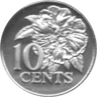 Trinidad and Tobago Kursmünzensatz 1975 - PP