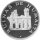 Paraguay 150 Guarani 1975 - Bauwerke - "Ruinen von Humaitát" - Silber PP