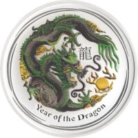 Australien Lunar II 2012 Jahr des Drachen 5 oz Silber...