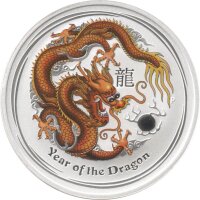 Australien Lunar II 2012 Jahr des Drachen 1 oz Silber...