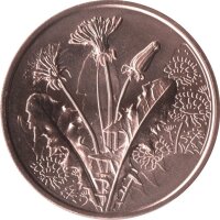 Österreich 10 Euro 2022 - Die Sprache der Blumen "Löwenzahn" - Kupfer