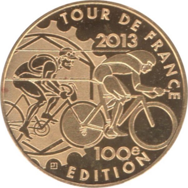 Frankreich 5 Euro 2013 - Tour de France 2013 - Gold PP