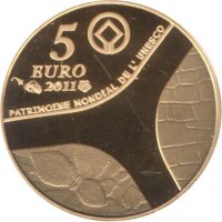 Frankreich 5 Euro 2011 - Schloss Versailles - Gold PP