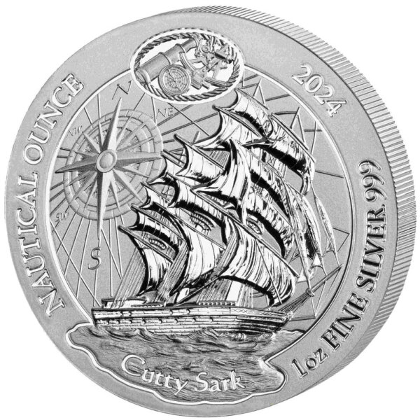 Ruanda Nautical 2024 Cutty Sark 1 oz Silber