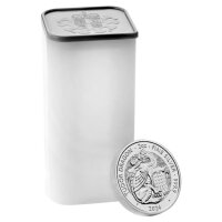 UK Tudor Beasts 5. Ausgabe 2024 Tudor Dragon 2 oz Silber