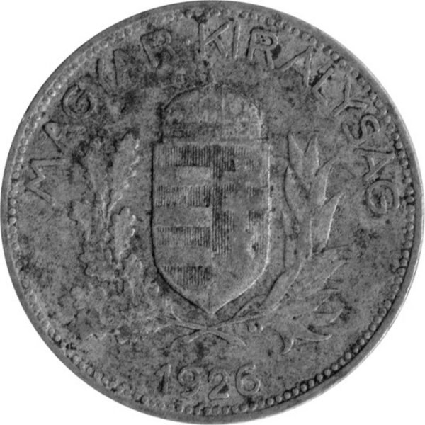 Ungarn 1 Pengö 1926-1939 - Silber