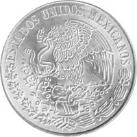 Mexiko 25 Pesos 1972 - 100. Todestag von Benito Juarez - Silber