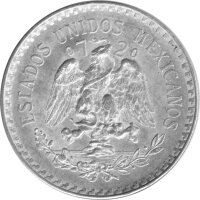 Mexiko 1 Peso 1920 - 1945 - Silber