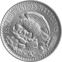 Mexiko 1 Peso - Morelos - Silber