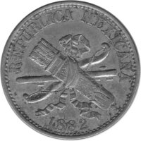 Mexiko 5 Centavos 1882 - KuNi