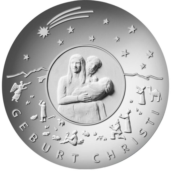 Deutschland 25 Euro 2021 Weihnachten - Geburt Christi PP