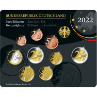 Deutschland KMS 2022 Polierte Platte F