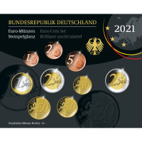Deutschland KMS 2021 Polierte Platte J