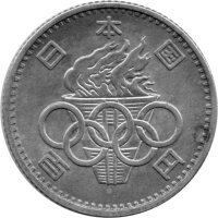 Japan 100 Yen 1964 - XVIII. Olympische Sommerspiele 1964...
