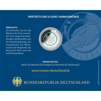 Deutschland 10 Euro 2022 "Pflege" A - PP