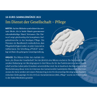 Deutschland 10 Euro 2022 "Pflege" J - PP