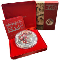Australien Lunar II 2012 Jahr des Drachen 1000 Gramm...