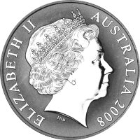 Australien Känguru RAM 2008 1 oz Silber