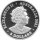 Australien Dolphin 3. Ausgabe Fraser - Borneodelfin 2021 1 oz Silber | High Relief - Polierte Platte