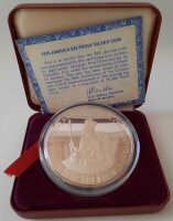 Jamaica 25 Dollars 1978 - "25. Kronjubiläum von Königin Elisabeth II." - Silber PP