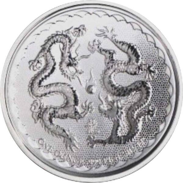 Niue Double Dragon 2018 1 oz Silber