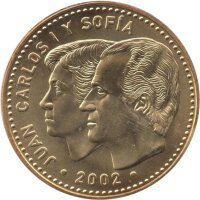 Spanien 12 Euro 2002 - Spanische EU-Ratspräsidentschaft - Silber vergoldet