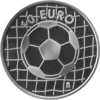 Spanien 10 Euro 2002 - XVII. Fußball WM 2002 in Japan und Korea - Silber PP