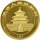 China Panda 1997 1/4 oz Gold in Originalfolie