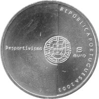 Portugal 8 Euro 2003 - XII. UEFA Fußball-EM 2004 in Portugal - Silber