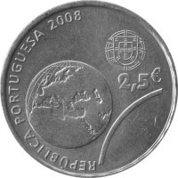 Portugal 2,5 Euro 2008 - Olympische Spiele 2008 - Ku-Ni