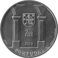 Portugal 2,5 Euro 2010 - Palastplatz in Lissabon - Ku-Ni