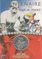 Frankreich 1/4 Euro 2003 - 100 Jahre Tour de France - Silber