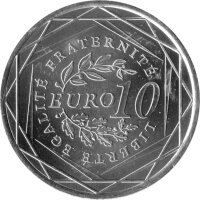Frankreich 10 Euro 2009 - La Semeuse (die Saerin) - Silber