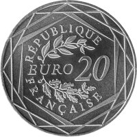 Frankreich 20 Euro 2022 - 20 Jahre Euro - Silber