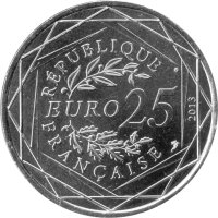 Frankreich 25 Euro 2013 - Die Werte der Republik "Gerechtigkeit" - Silber