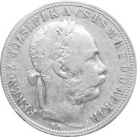 Ungarn 1 Forint 1882 - 1892 Franz Joseph I