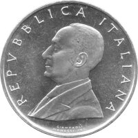 Italien 500 Lire 1974 - 100. Geburtstag von Guglielmo...