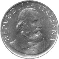 Italien 500 Lire 1982 - 100. Todestag von Giuseppe...
