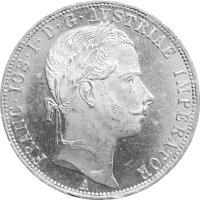 Österreich / Ungarn 10 Stück 1 Gulden / FL / FR 1857-1892 - Franz Joseph I