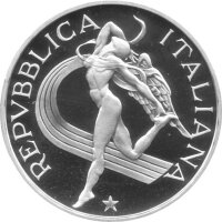 Italien 500 Lire 1987 - Leichtathletik-WM 1987 in Rom -...